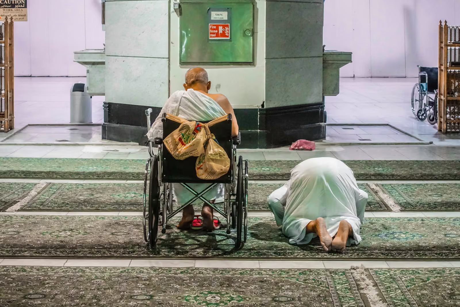 Wheelchair in Makkah